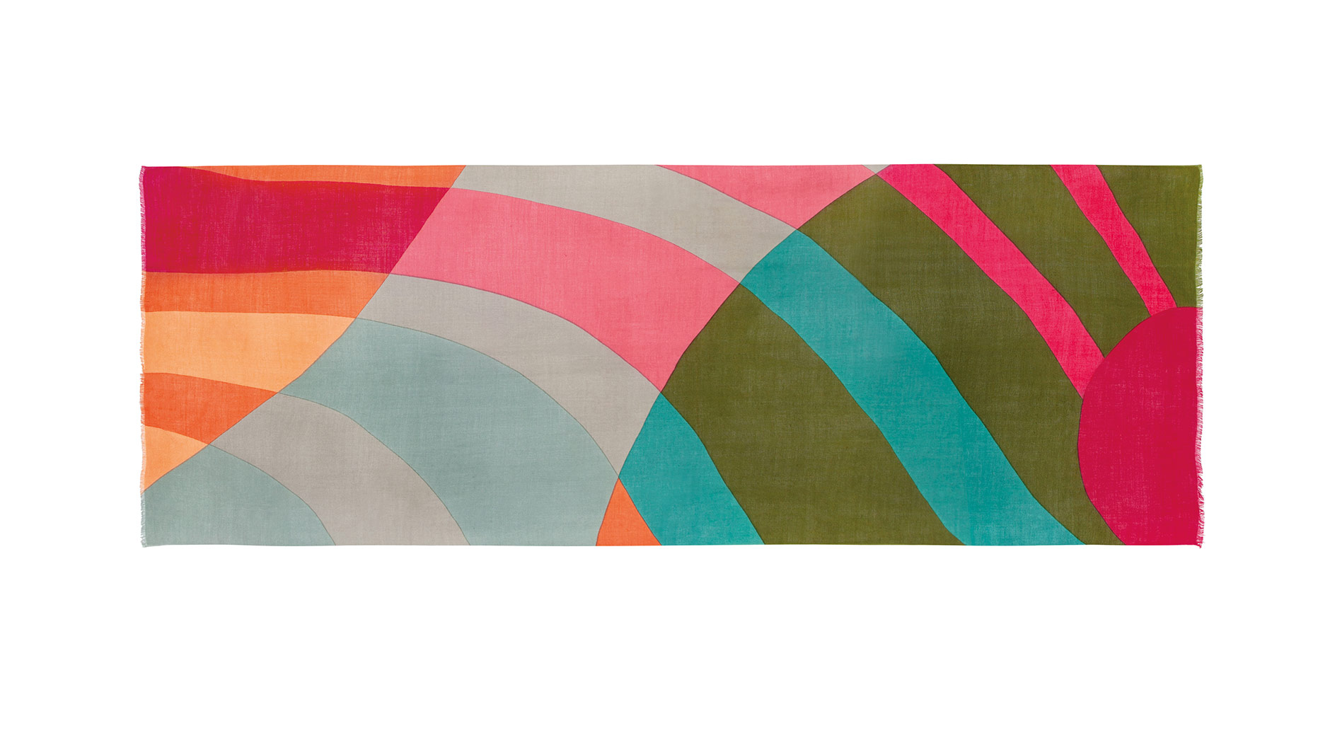 Bambusová šátek, šála Louise Remember