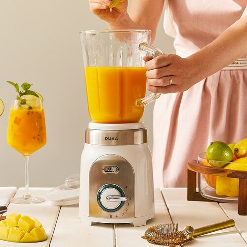 Mixér/blender s příslušenstvím 1500 ml bílý Bosse DUKA