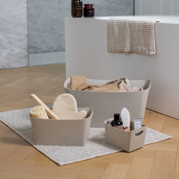 BOXXX L džber, koš 15 l béžový Organic KOZIOL