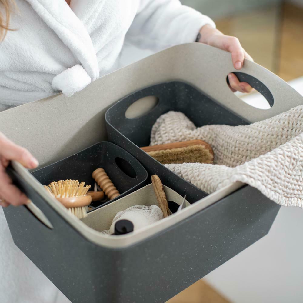 BOXXX L džber, koš 15 l bílý Organic KOZIOL