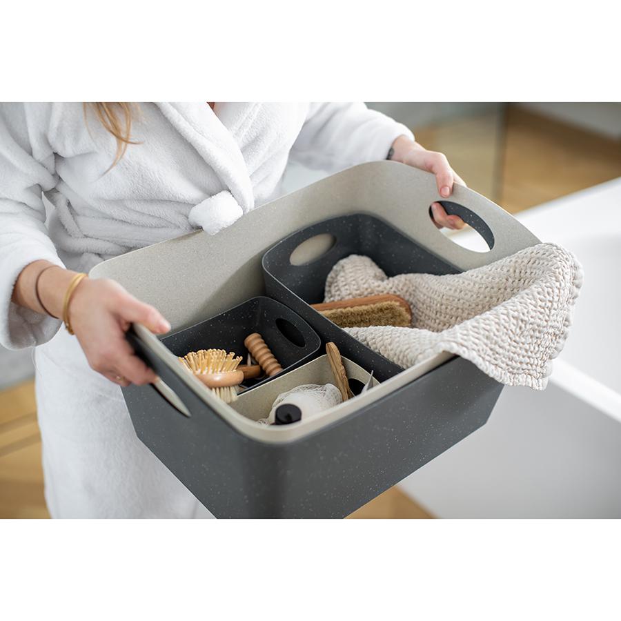 BOXXX M džber, koš 3,5 l bílý Organic KOZIOL