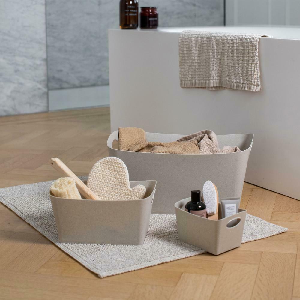 BOXXX S džber, koš 1 l bílý Organic KOZIOL