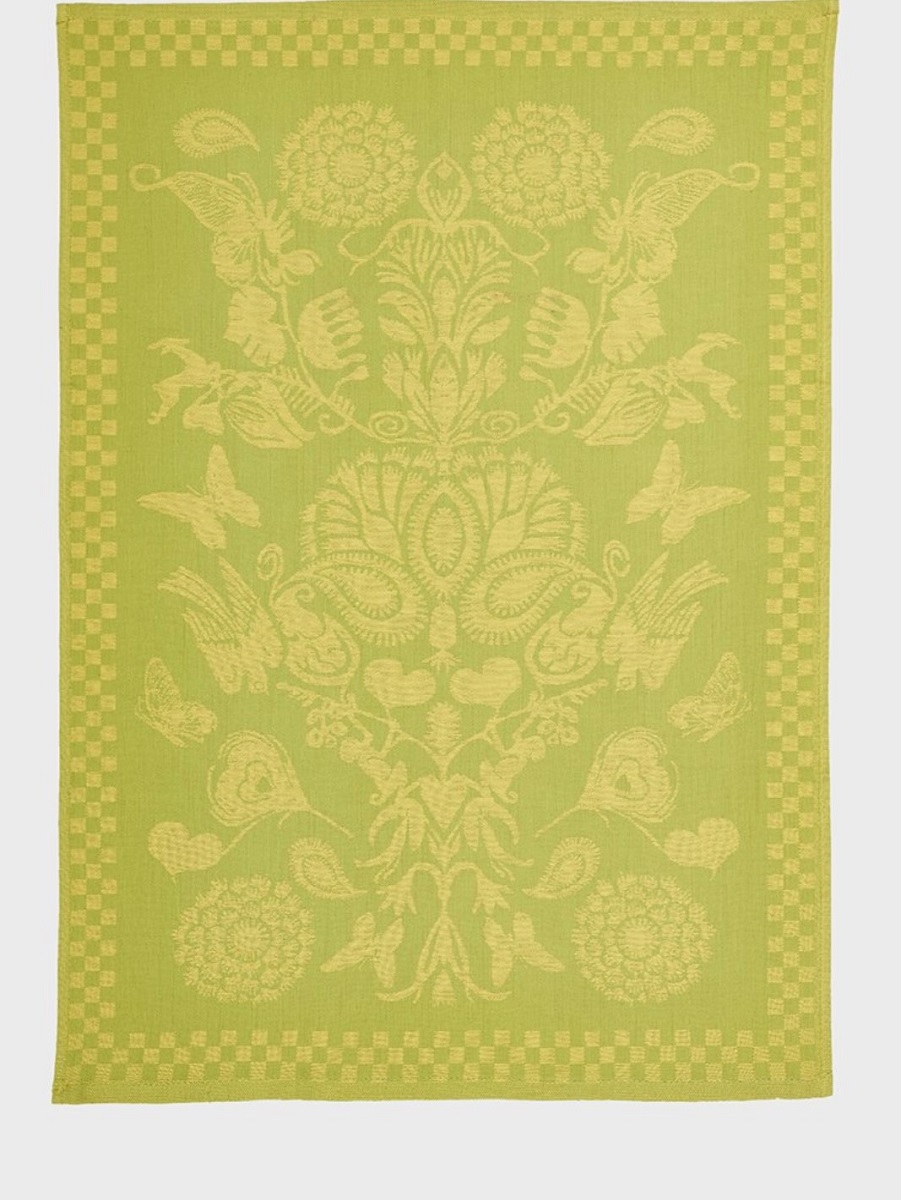 Kuchyňská utěrka Citron / limetka sada 2ks ARLES Christian Lacroix