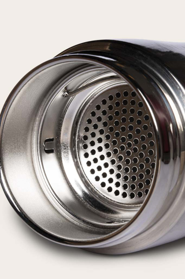 Termo láhev se sítkem TUMBLERS stříbrná 300ml RETULP