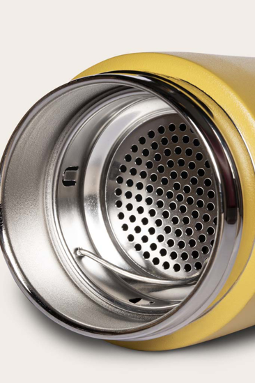 Termo láhev se sítkem TUMBLERS okrová 300ml RETULP