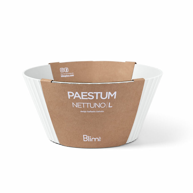 Mísa vysoká 25 cm bílá Nettuno Blim+