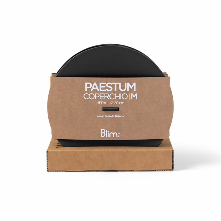 Víko na mísu 20 cm černé Paestum Blim+