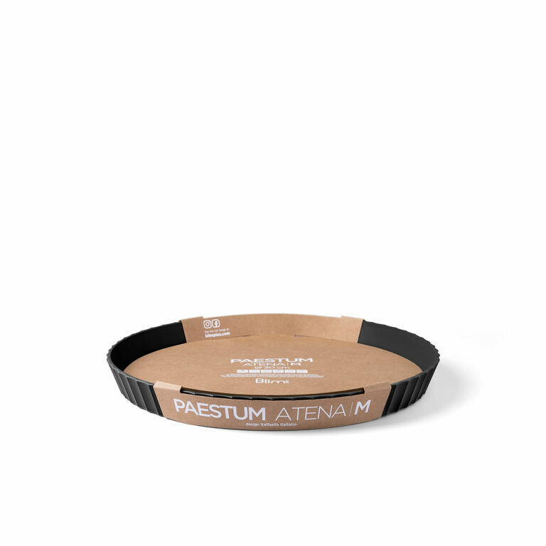 Tác kulatý 30 cm černý Atena Blim+