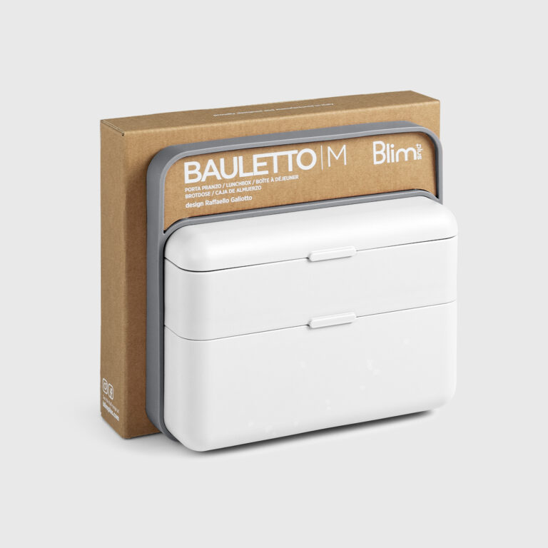 Box na obědy 2 patra BAULETTO bílý Blim+