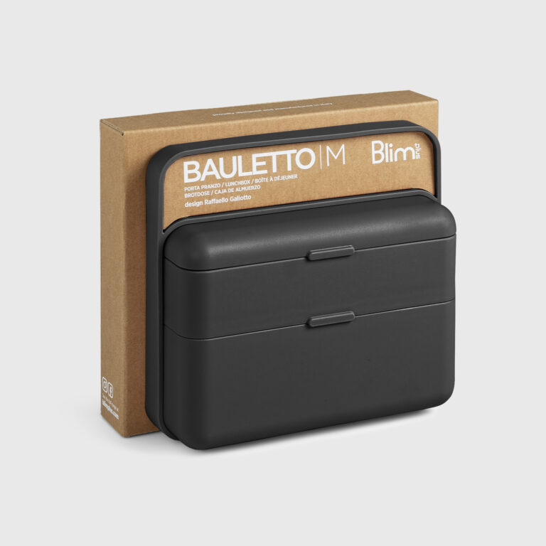 Box na obědy 2 patra BAULETTO černý Blim+