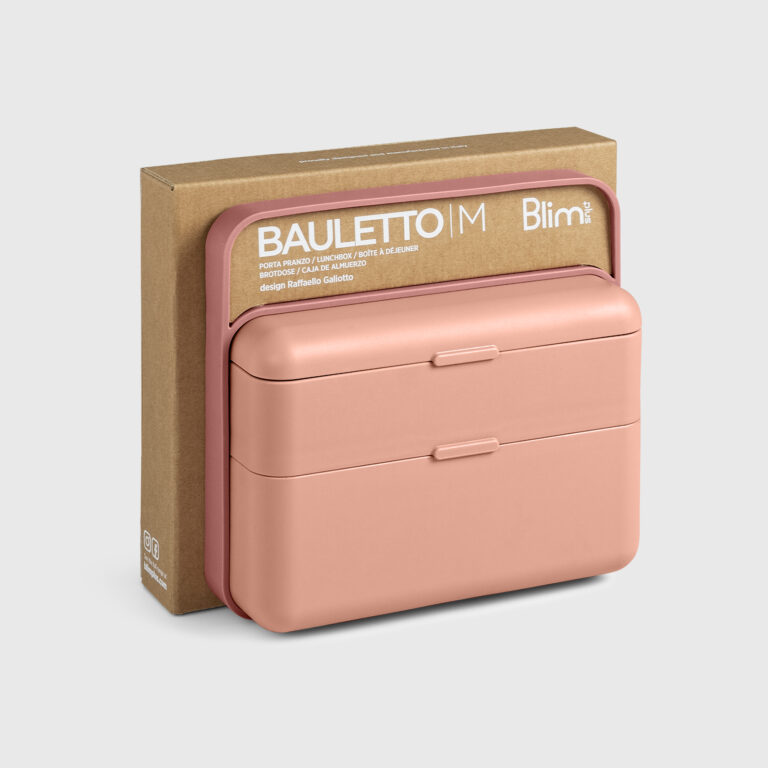 Box na obědy 2 patra BAULETTO růžový Blim+