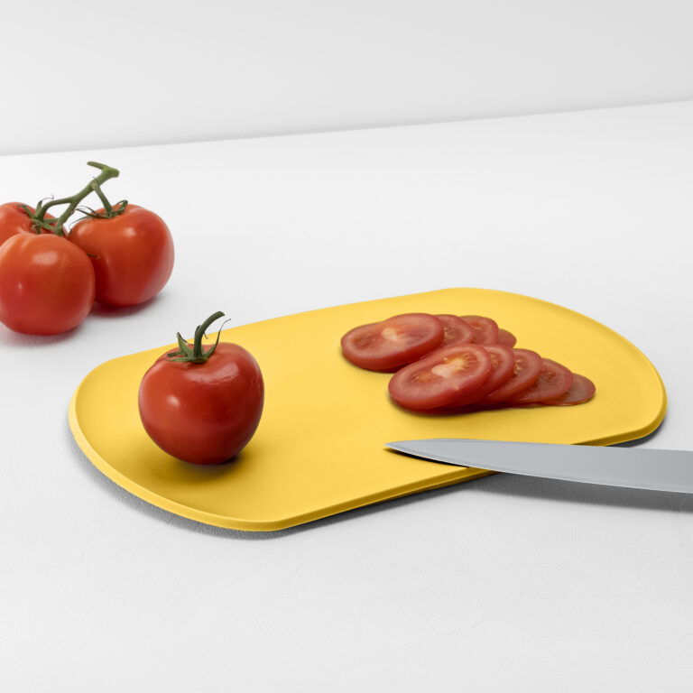 Prkénko s okrajem a protiskluzem 35cm Skateboard žluté Blim+