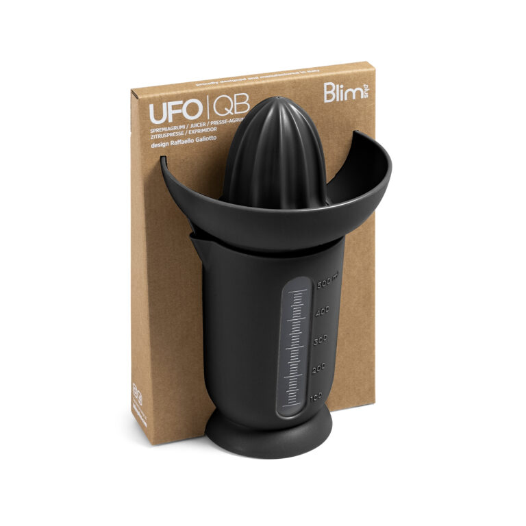 Lis na citrusy s odměrkou 0,5l UFO černý Blim+