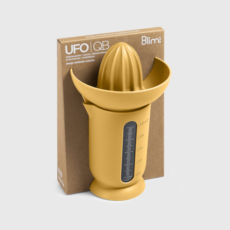 Lis na citrusy s odměrkou 0,5l UFO žlutý Blim+