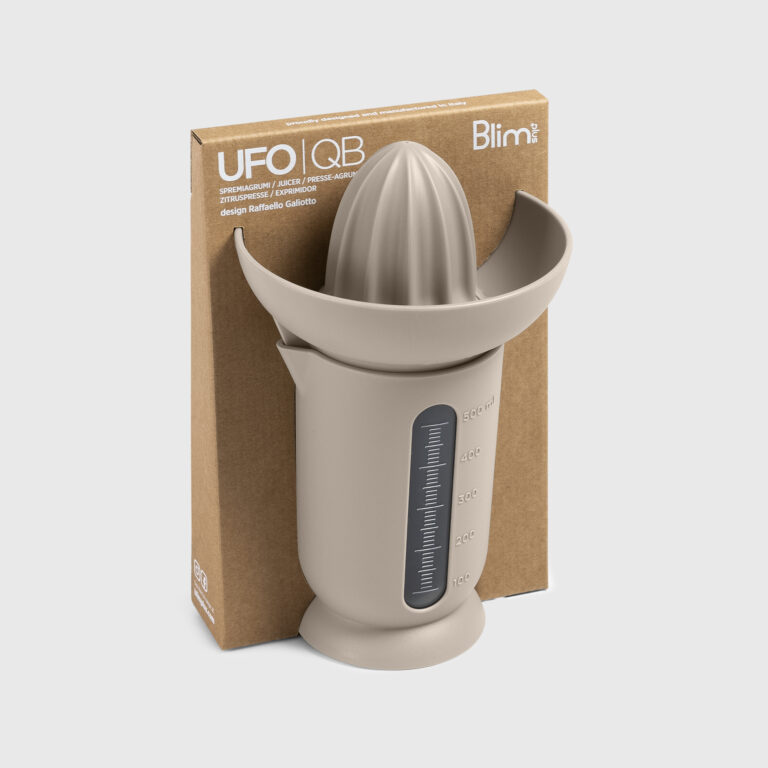 Lis na citrusy s odměrkou 0,5l UFO hnědošedý Blim+