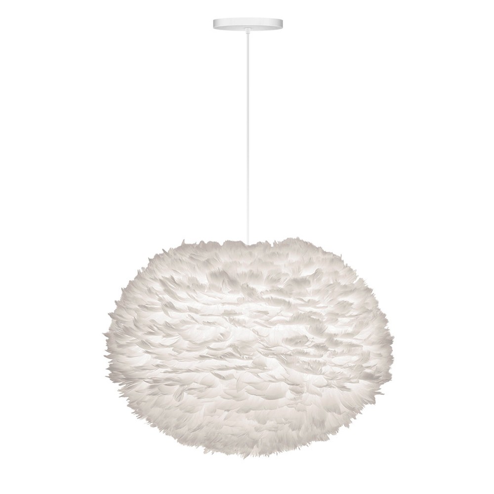 Lustr EOS LARGE z husího peří, Ø 65 cm VITA Copenhagen