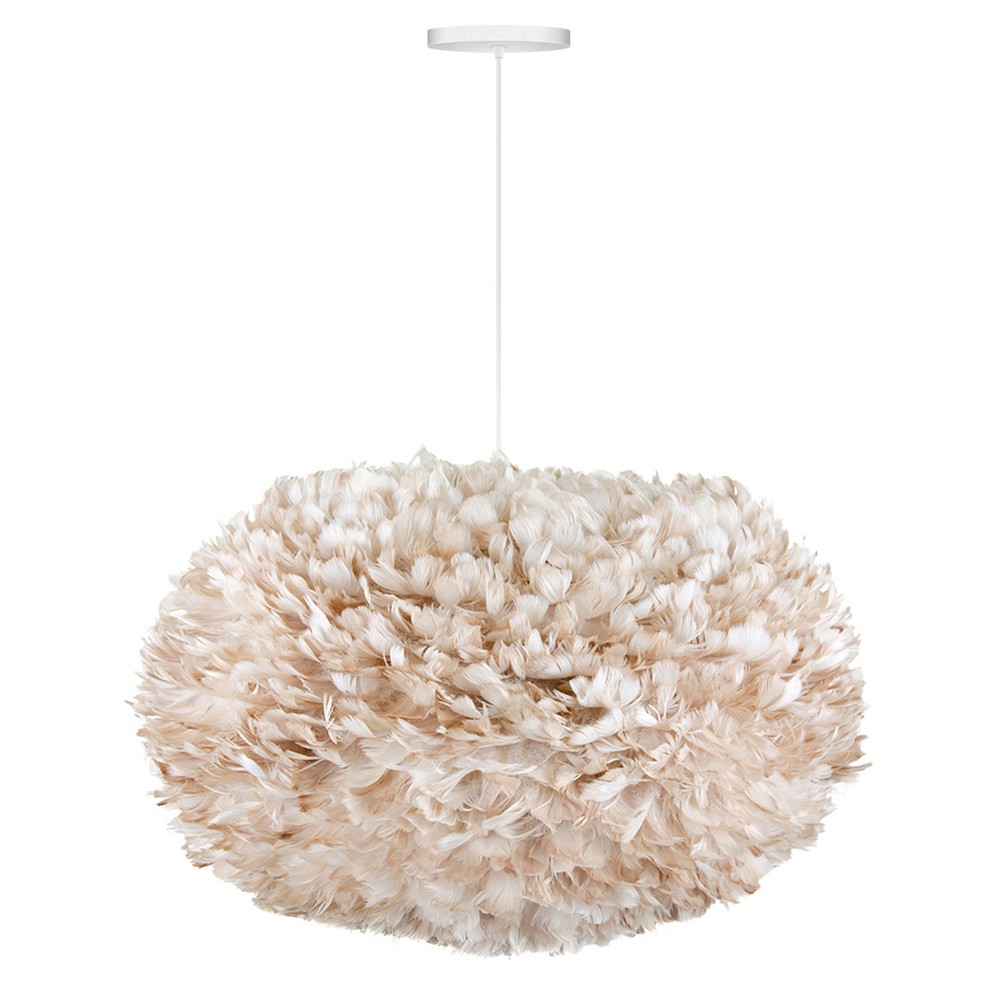 Lustr EOS XL  z husího peří, Ø 75 cm VITA Copenhagen