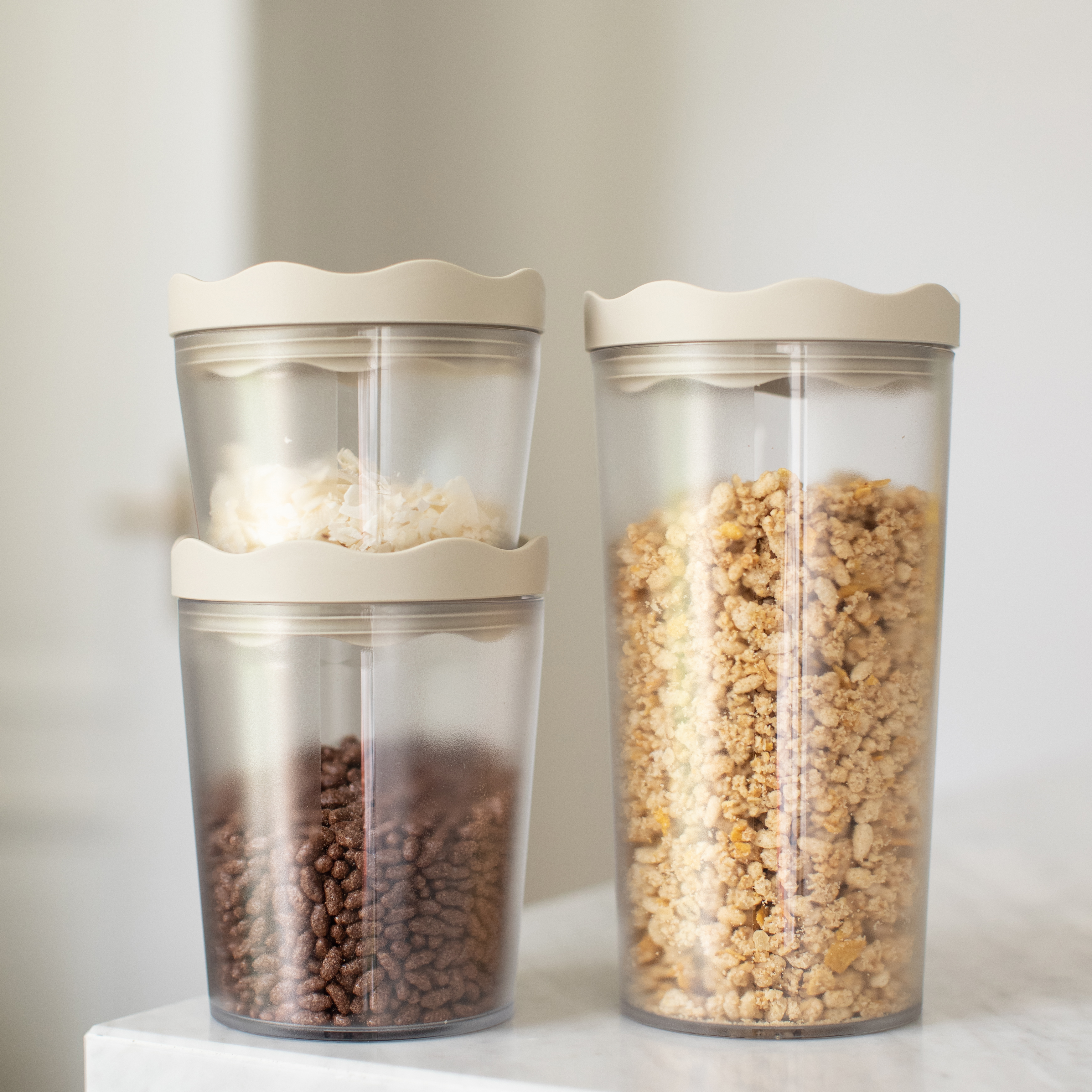 DÓZA vzduchotěsná Prince 1 l Písková KOZIOL ORGANIC