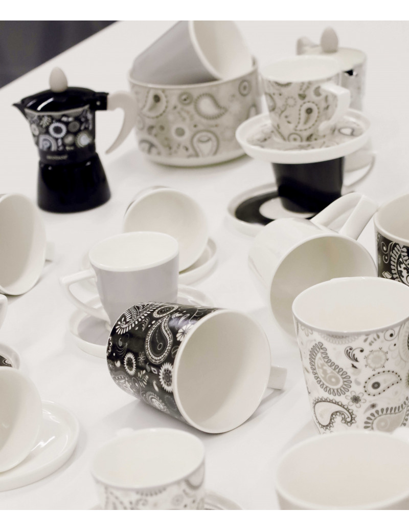 Set 6ks hrnek béžová Shanti 250ml BRANDANI