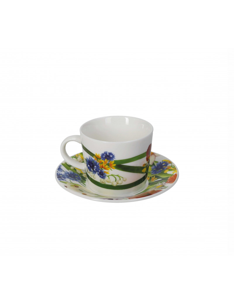 Sada 2ks šálků na presso 90ml Fiori BRANDANI