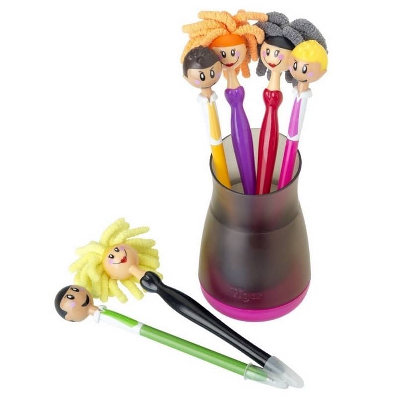 Set propisek 6ks ve stojánku DOLLS VIGAR