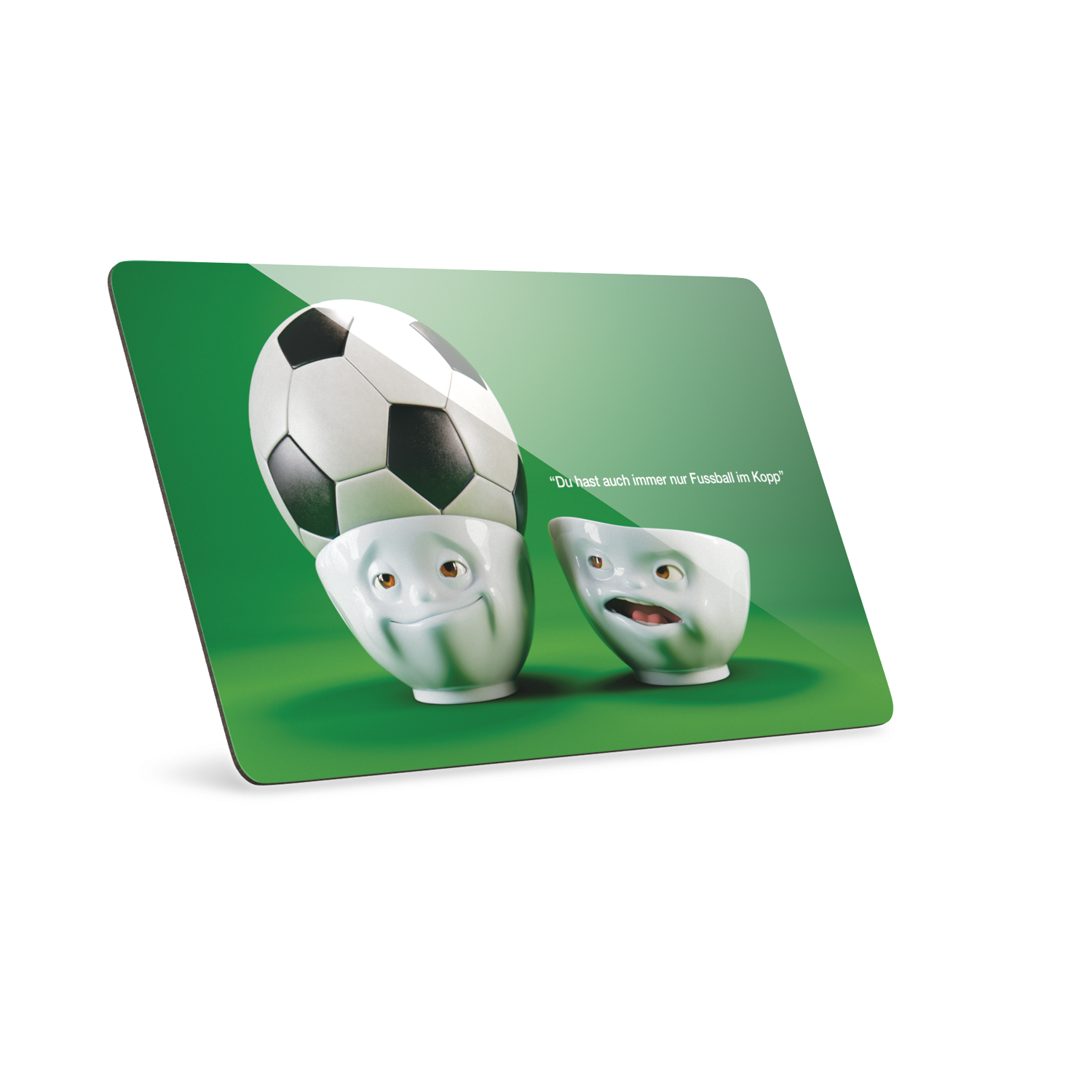 Snídaňové prkénko/tácek 23x14cm Fotbal 58products/Tassen