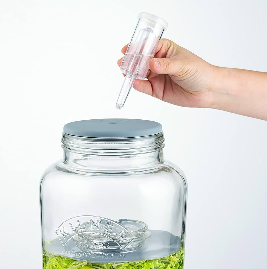 Set na fermentaci, kvašení, kimchi 5l Kilner