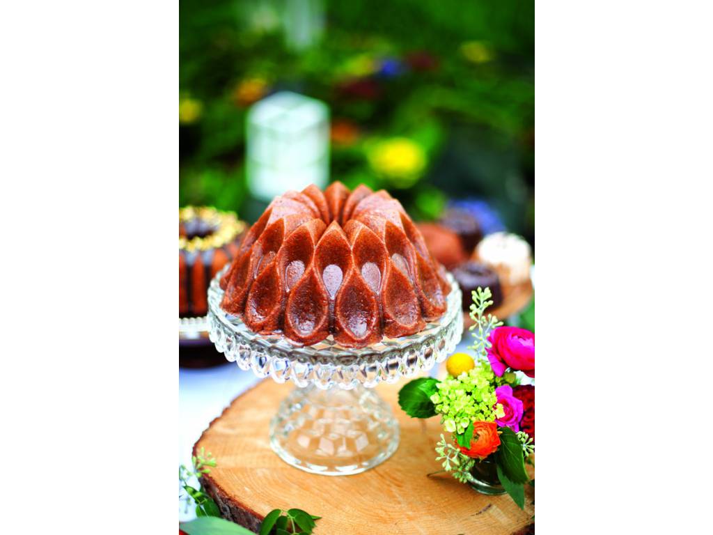 Forma na bábovku Crown zlatá Nordic Ware