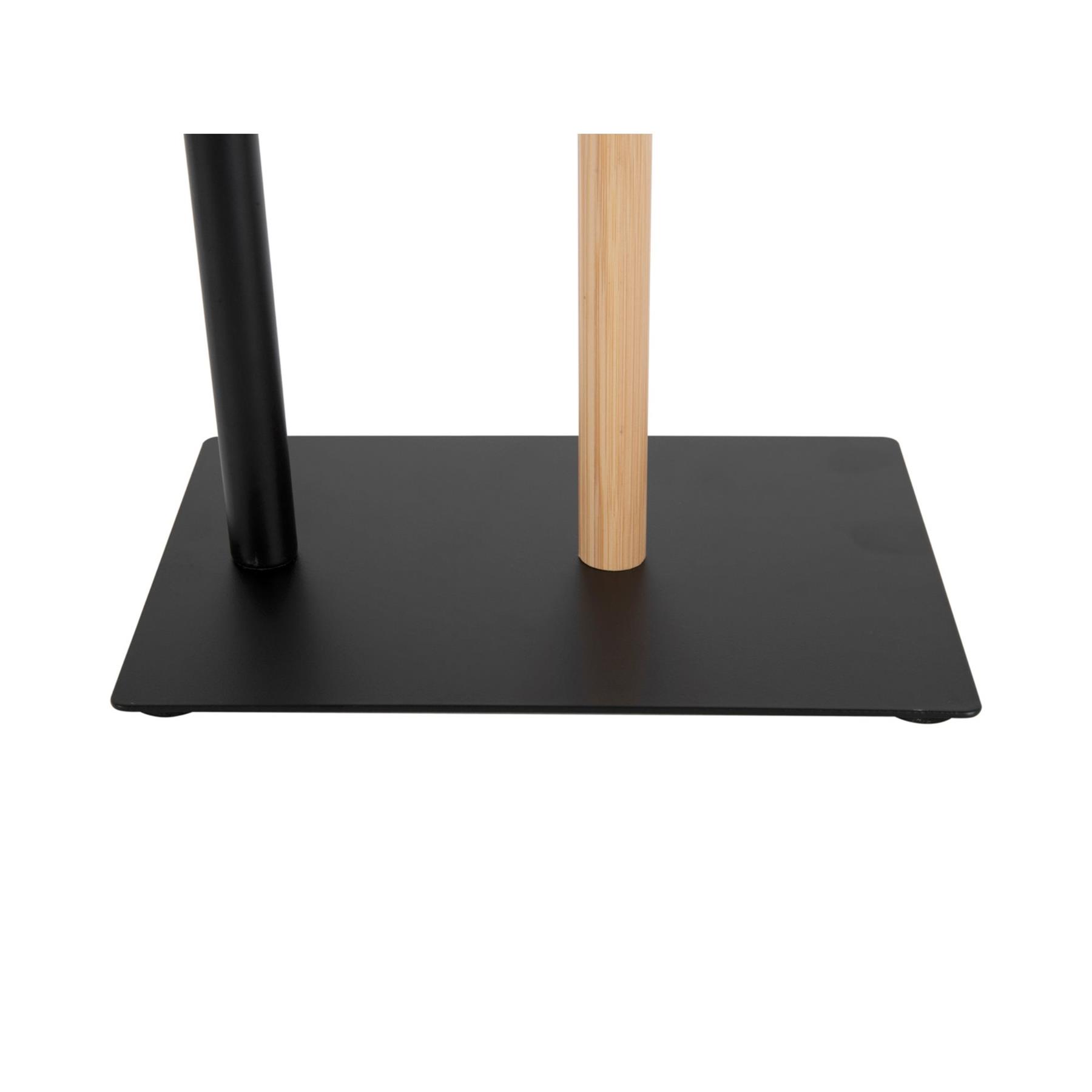 Držák na toaletní papír Bamboo Accent Deluxe černý Present Time