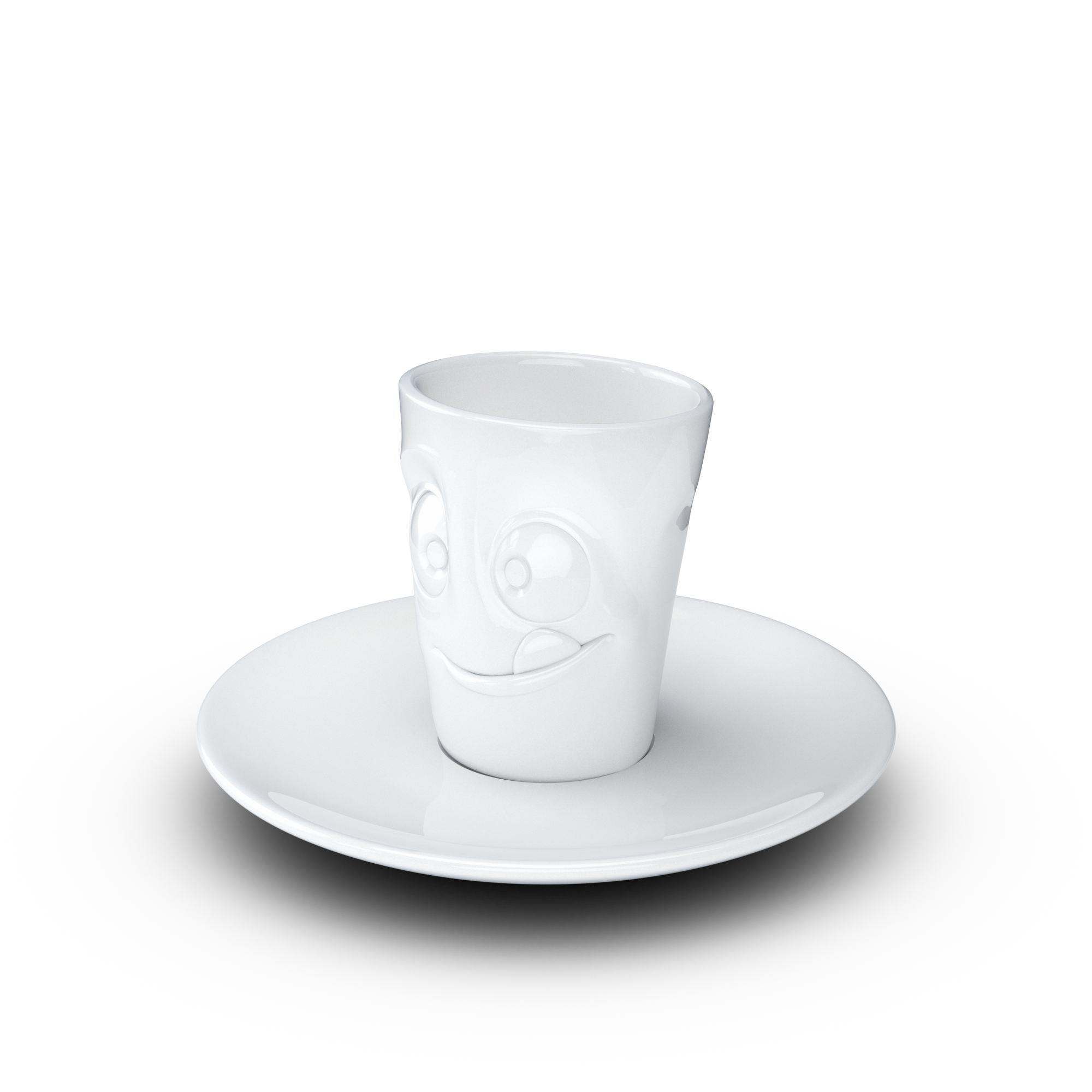 Mlsný šálek a podšálek na presso 80 ml, 58products