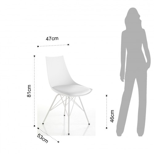 Židle KIKI GREY TOMASUCCI