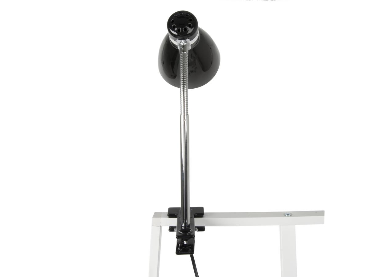 Stolní lampa s klipem Study černá Leitmotiv