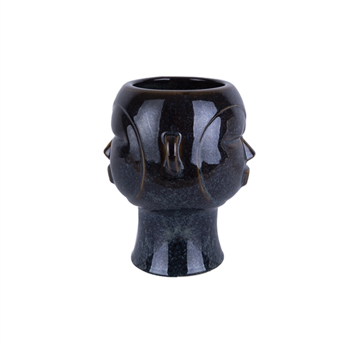 Kulatý květináč Mask round Present Time