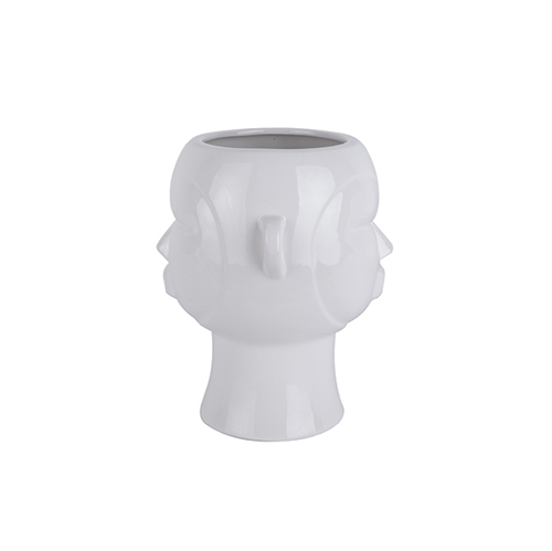 Kulatý květináč Mask round Present Time