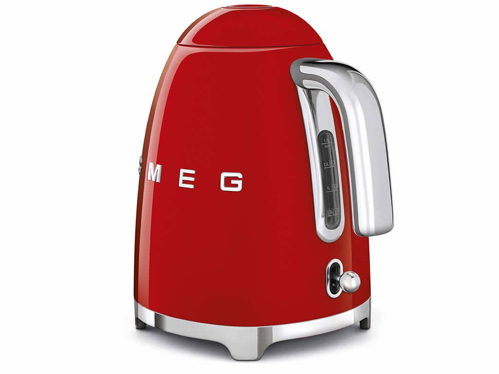 Rychlovarná konvice Smeg 50´s Retro Style, červená
