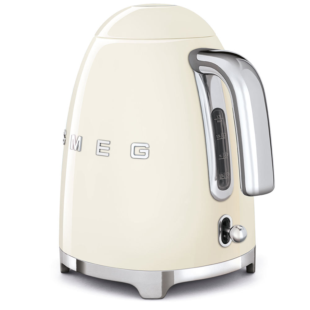 Rychlovarná konvice Smeg 50´s Retro Style, krémová