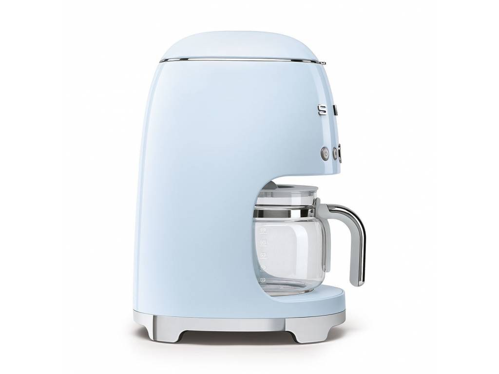 Kávovar na filtrovanou kávu 1,4l Smeg 50´s Retro Style, pastelově modrý