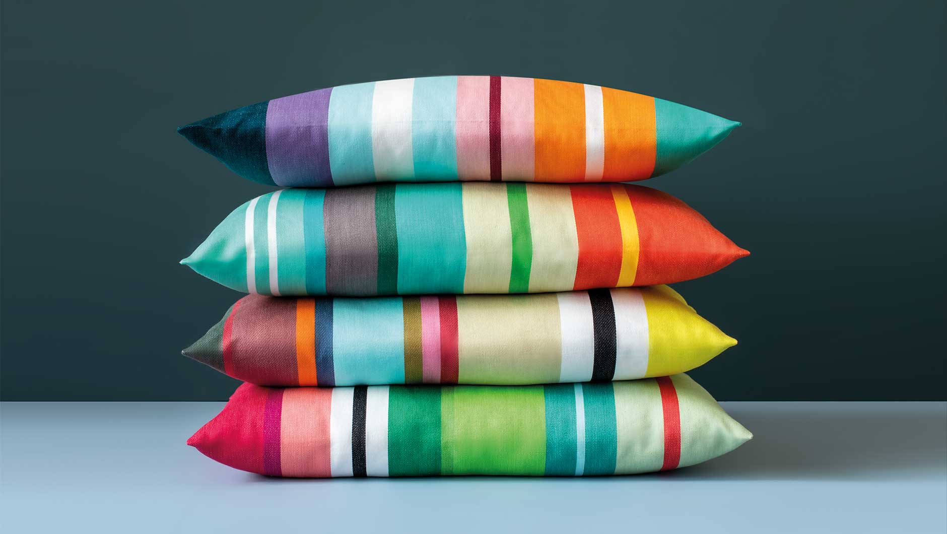 Velký bavlněný polštář 60x30cm Stripes Georgia REMEMBER