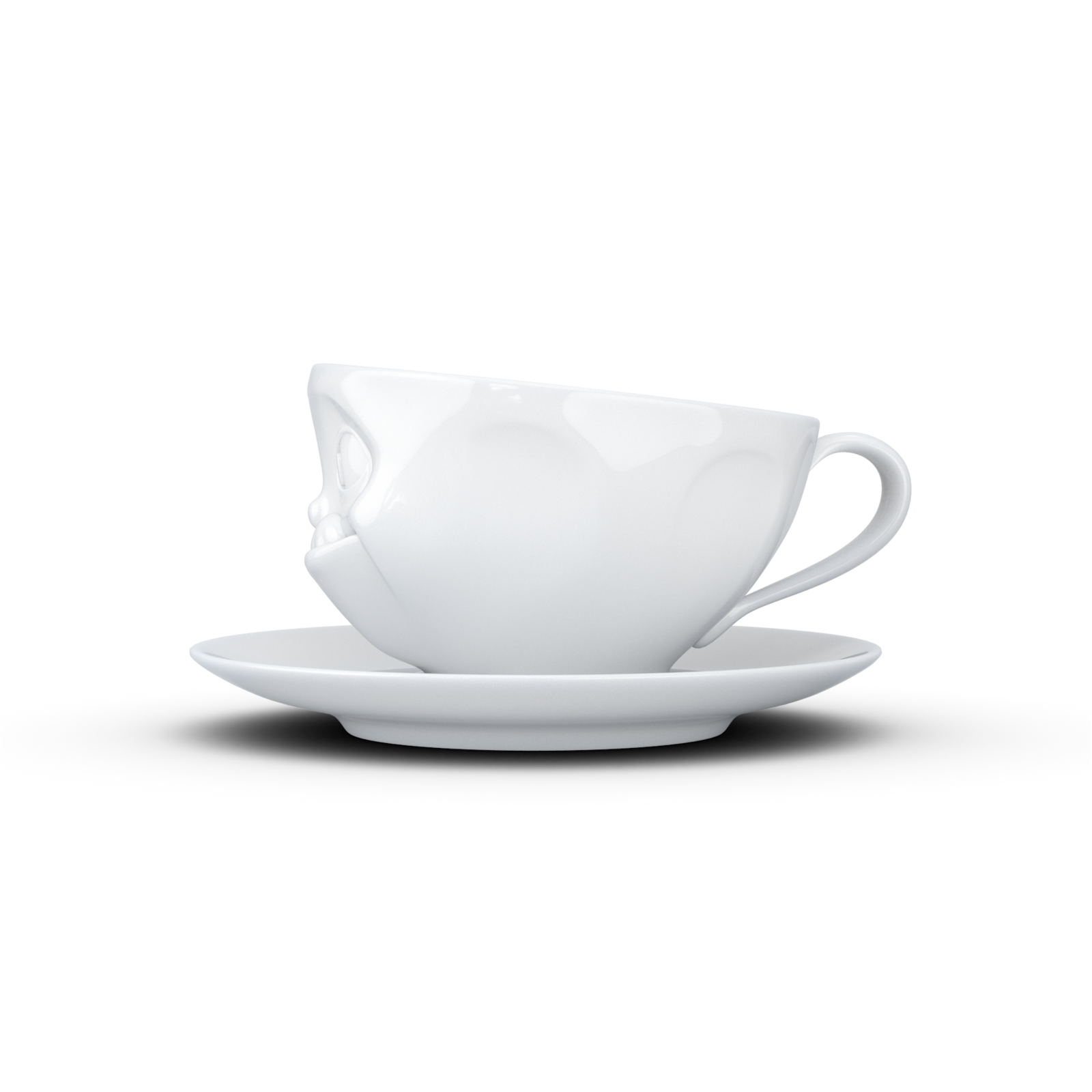 Mlsný šálek a podšálek na kávu, cappuccino, čaj 200 ml, 58products
