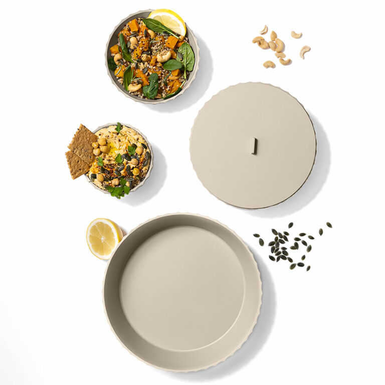 Mísa nízká 20 cm hnědošedá Hera Blim+