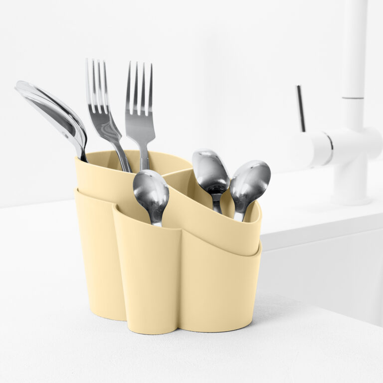 Odkapávač na příbory Gocciolo žlutý Blim+