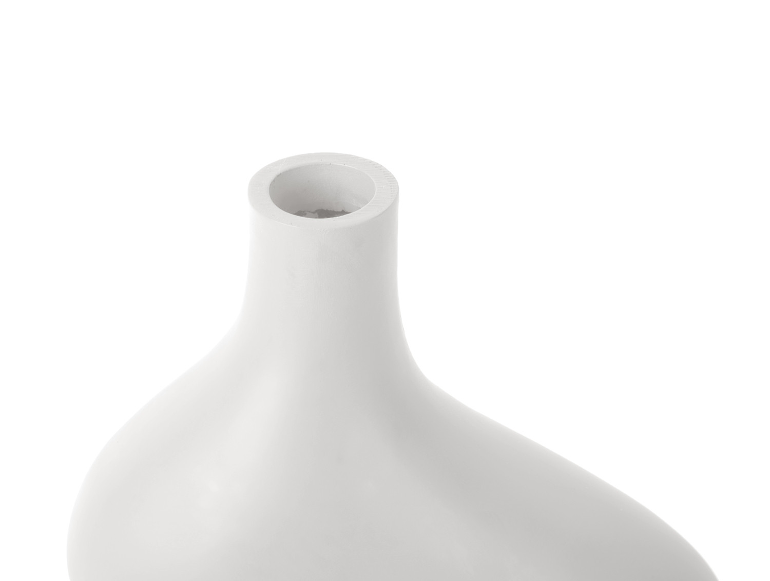Váza Organic Curves 30cm bílá Present Time