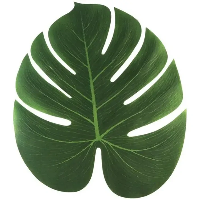 Umělá rostlina list 61cm Monstera zelená Present Time