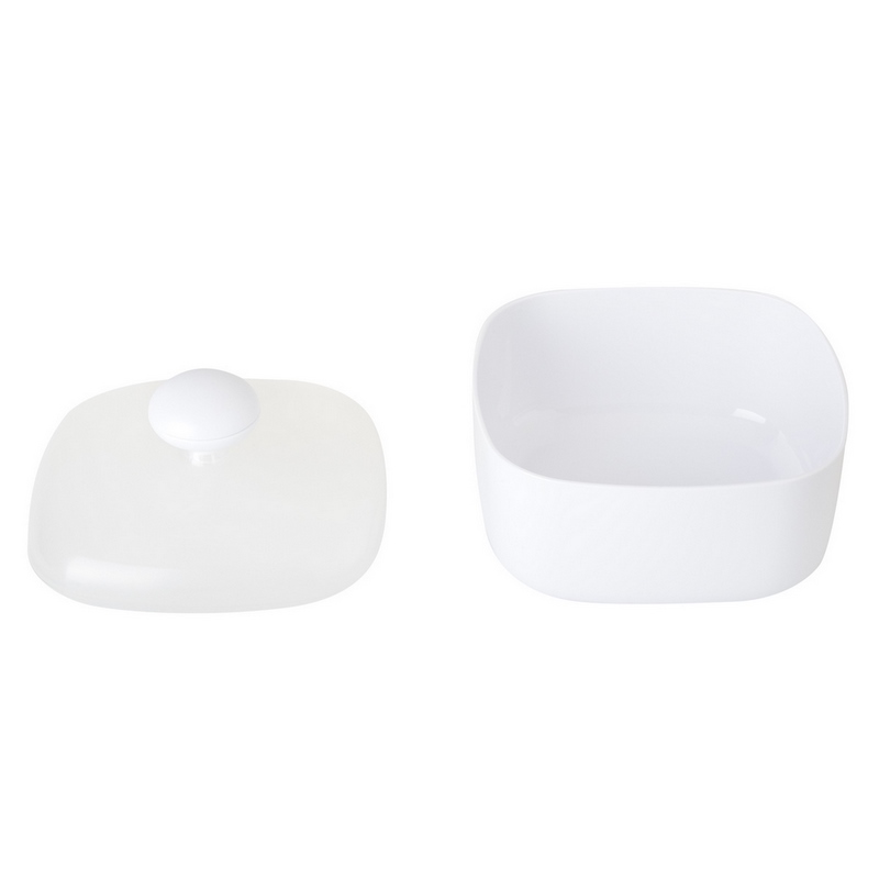 Dóza s víkem bílá Taula VIGAR