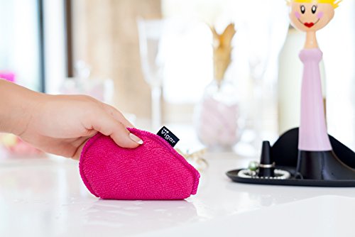 Set FLAVIA kartáč panenka na mytí nádobí + houba ve stojanku DOLLS VIGAR