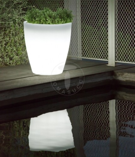 Stojací lampa/váza / květináč pro venkovní i vnitřní použití SUNSET TOMASUCCI