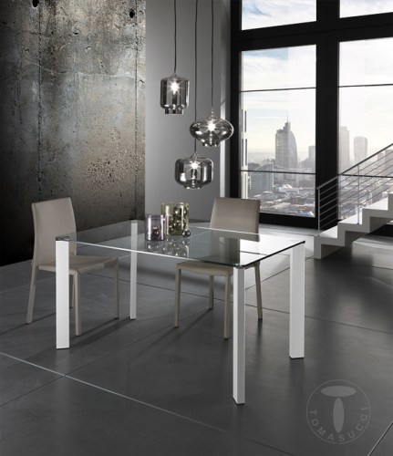 Lustr 3 světla SAKY SMOKED MIRROR TOMASUCCI