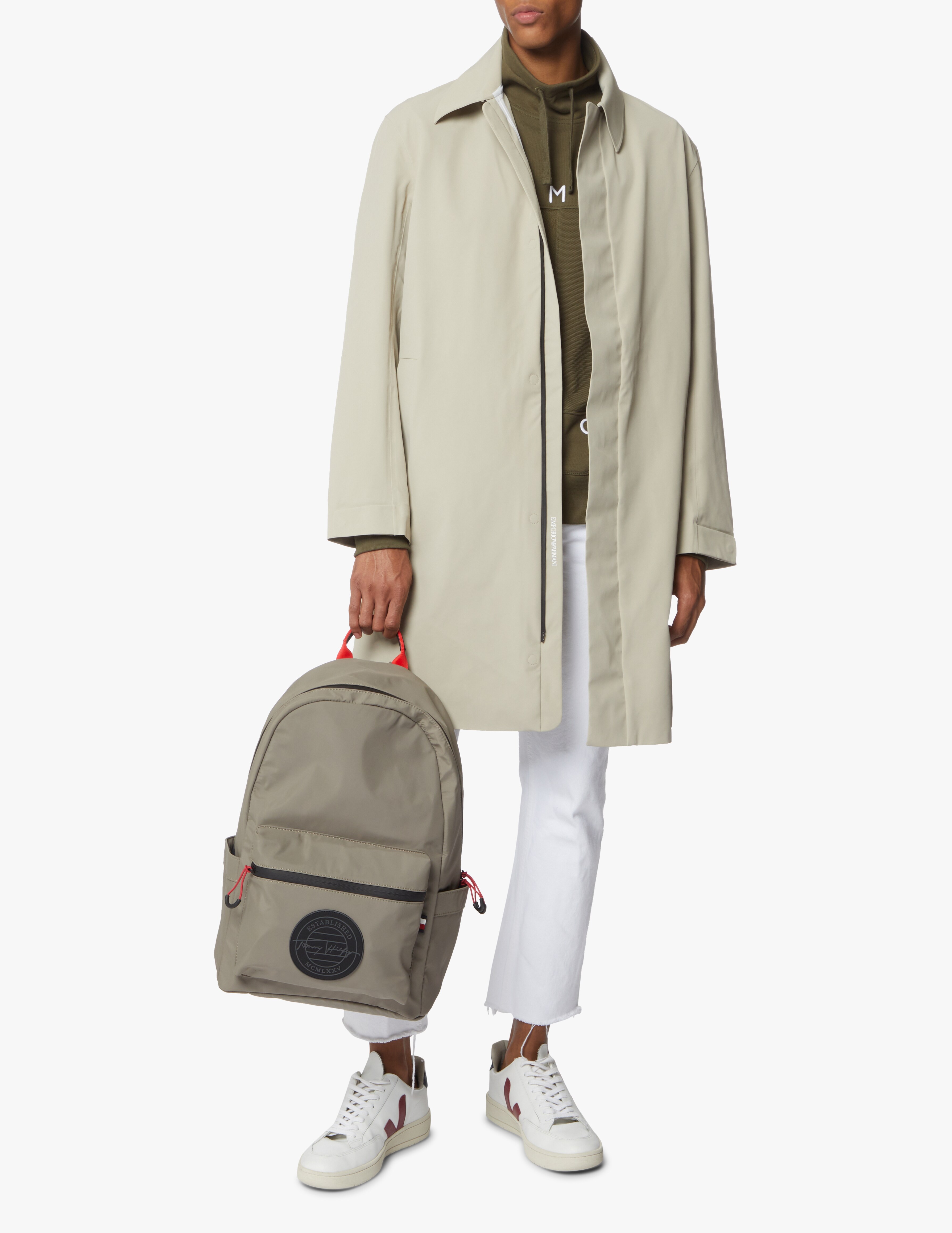 Batoh signature béžový Tommy Hilfiger