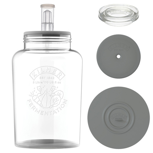Set na fermentaci, kvašení, kimchi 5l Kilner