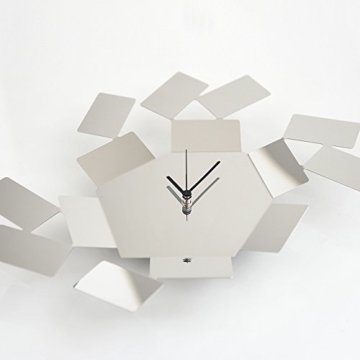 Hodiny La Stanza dello Scirocco 46cm nerez,Mario Trimarchi  Alessi